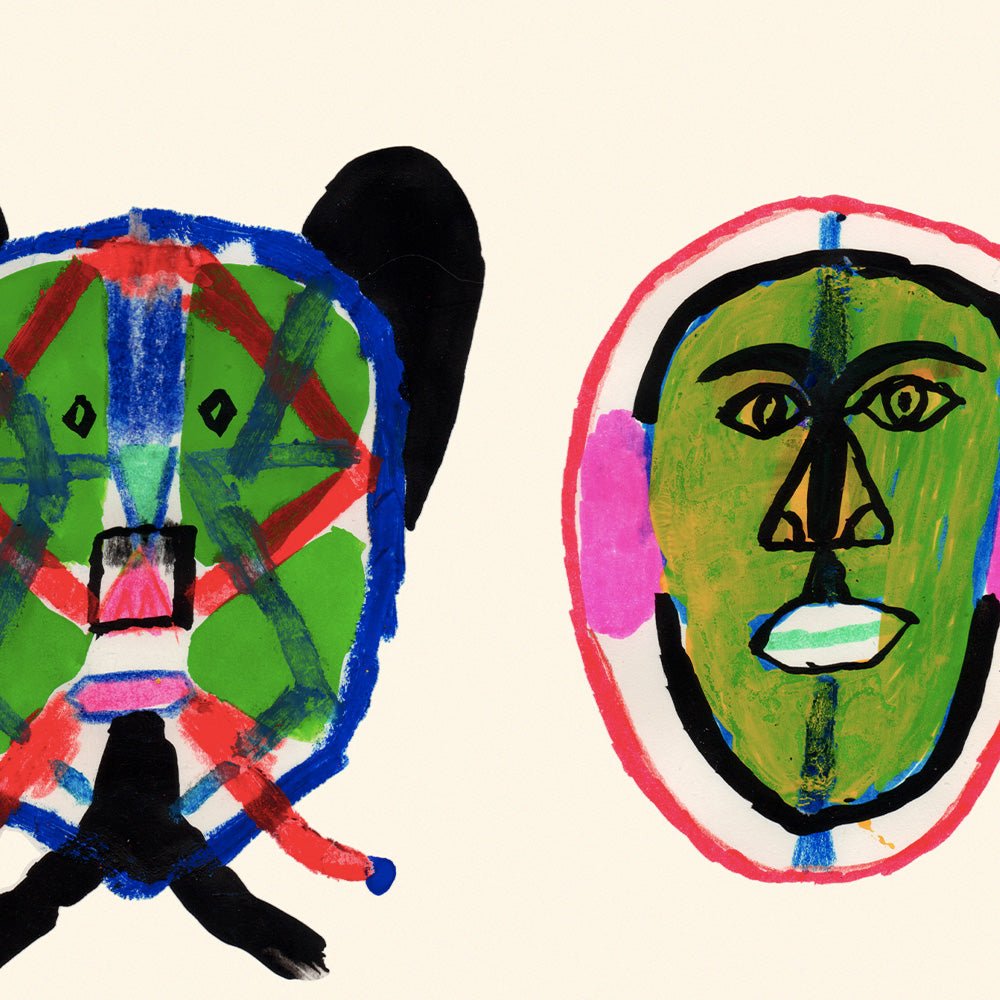 Máscaras Giclée Print