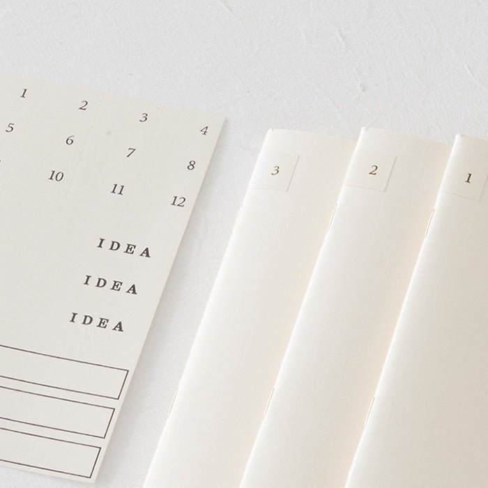Cahier MD Light A5 lisse (lot de 3)