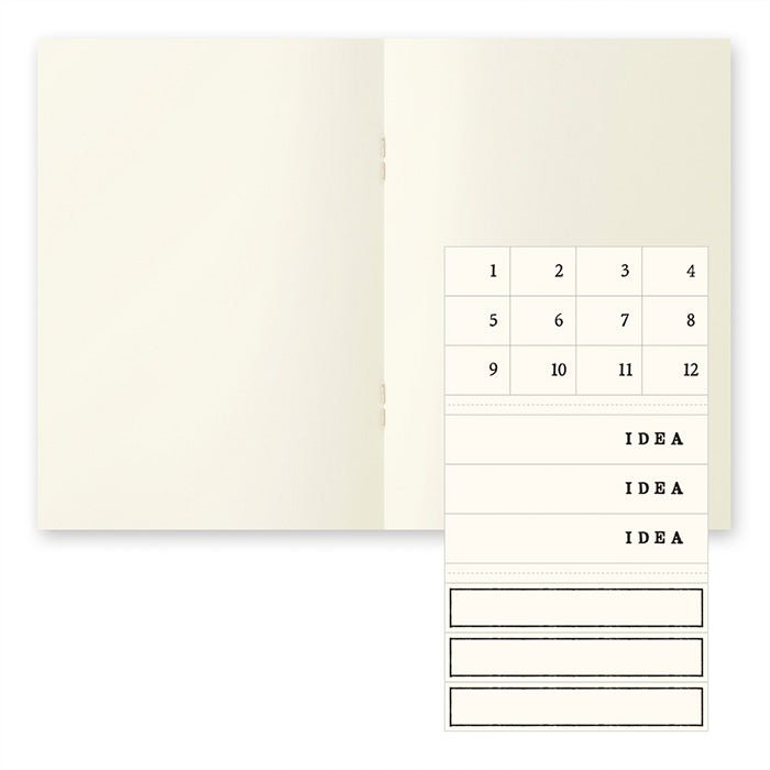 Cahier MD Light A6 lisse (lot de 3)