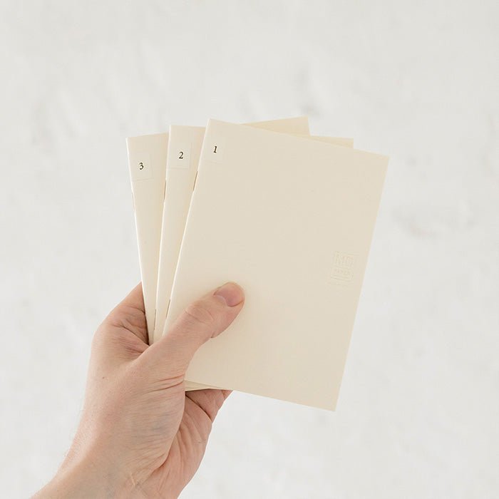 Cahier MD Light A6 lisse (lot de 3)