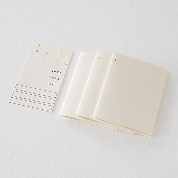 Cahier MD Light A6 lisse (lot de 3)
