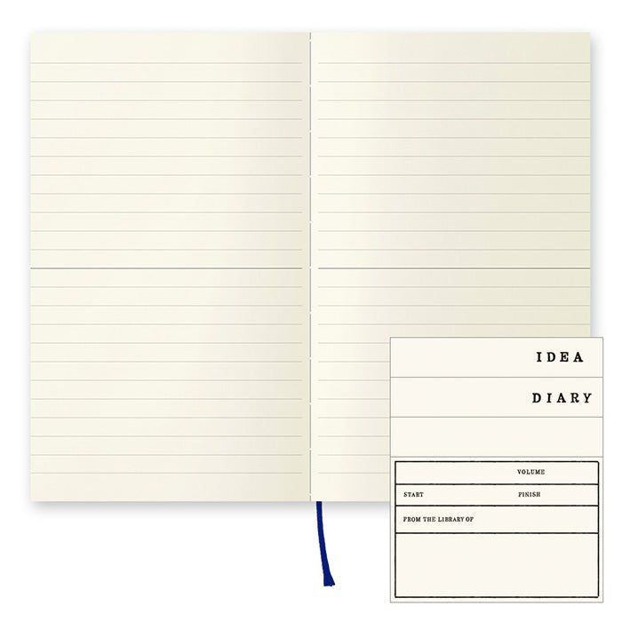 Carnet MD B6 lignes fines