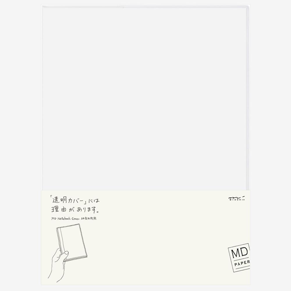 Couverture transparente pour carnet MD, version A4