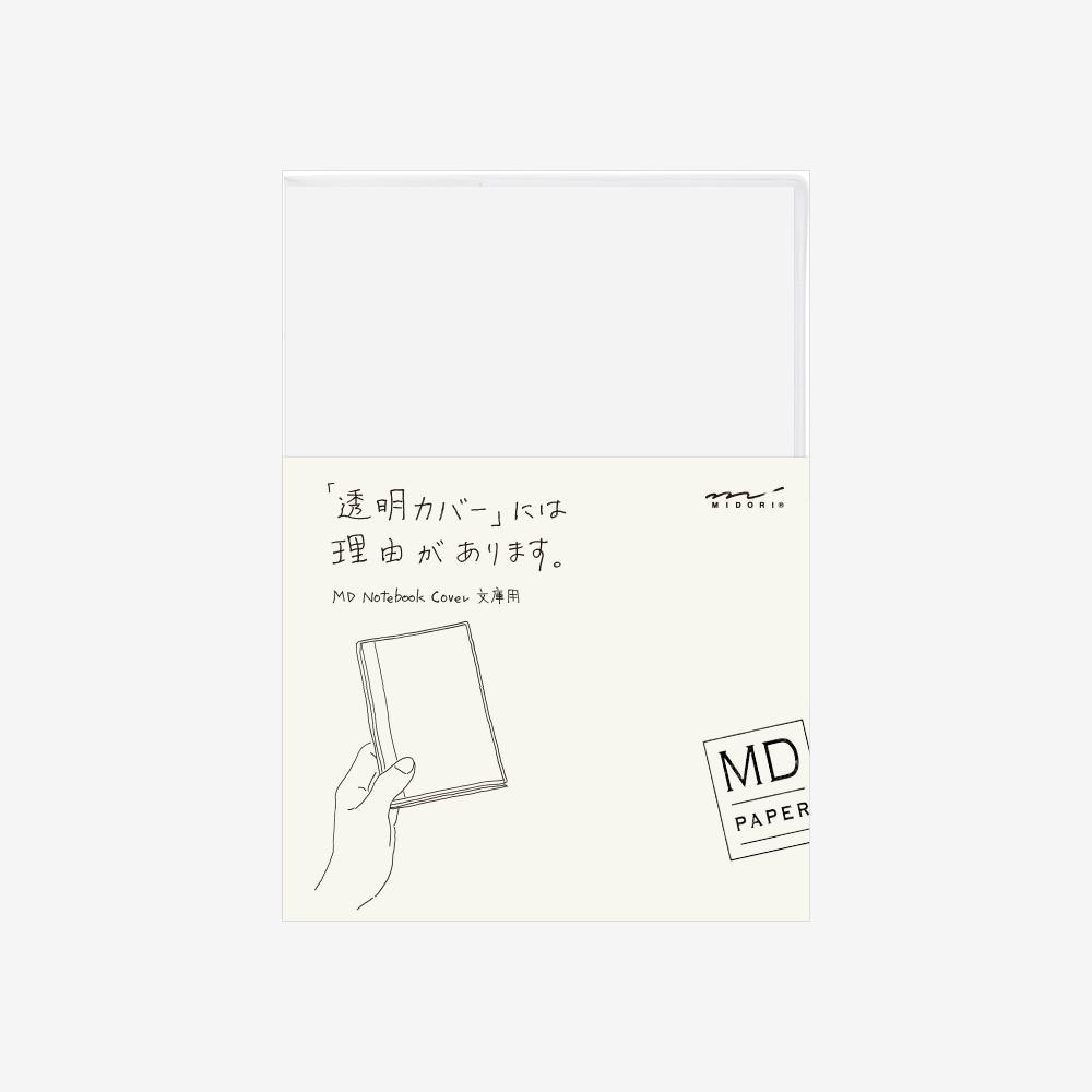Couverture transparente pour carnet MD A6