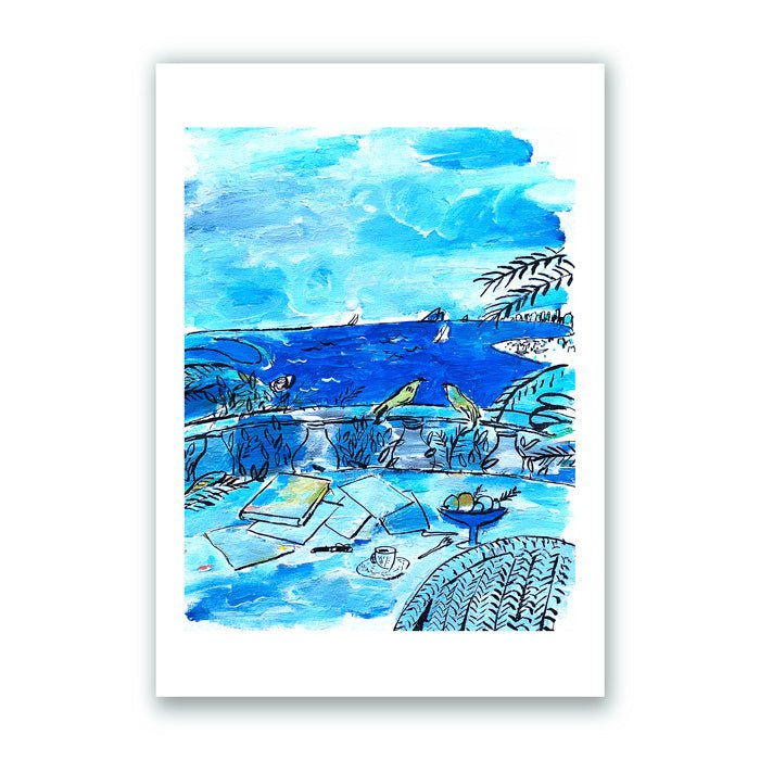 Mediterráneo 2 Impresión Giclée A4