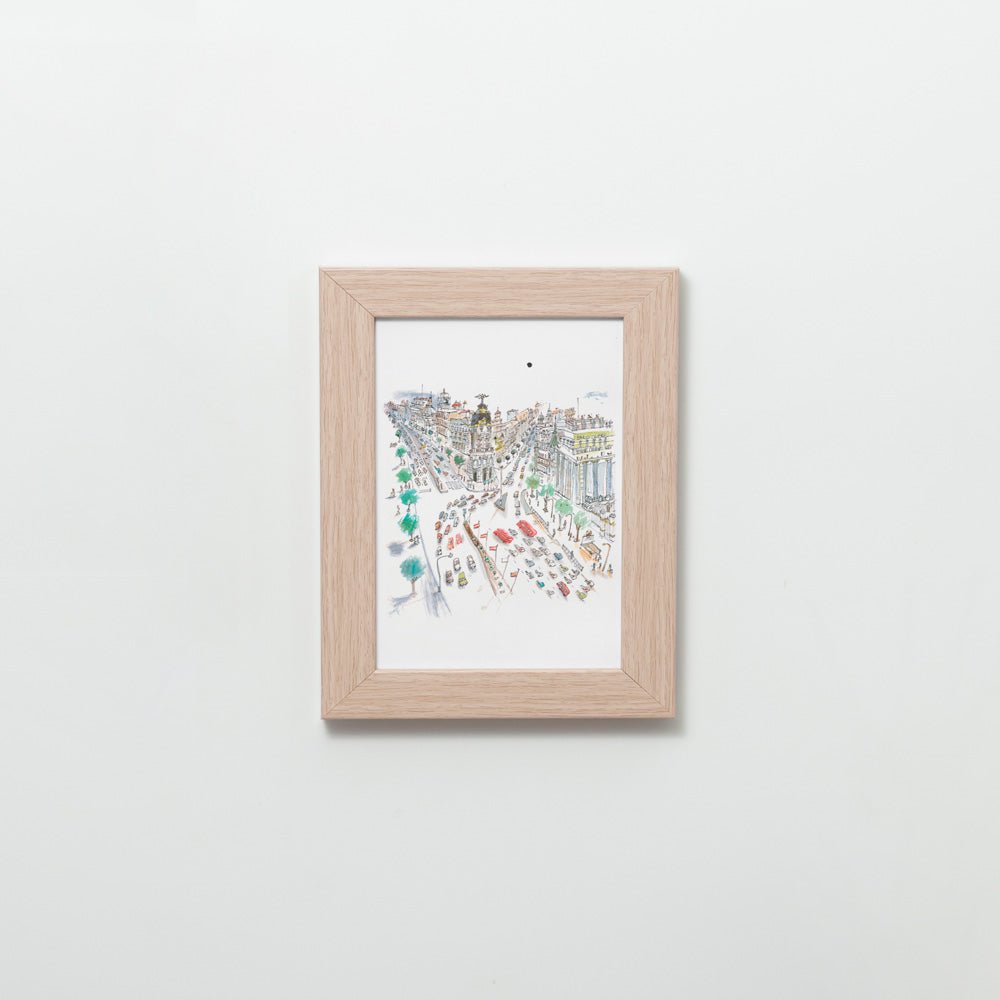 Gran vía, Metrópolis Giclée Print