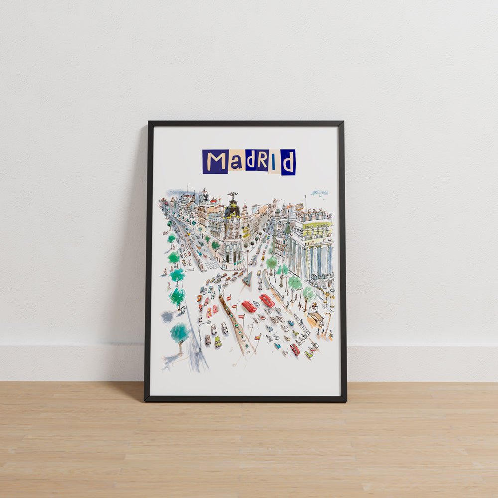 Metropolis Day Lettrage Giclée Print