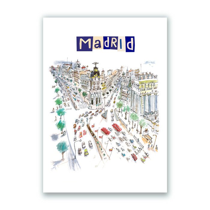 Metropolis Day Lettrage Giclée Print