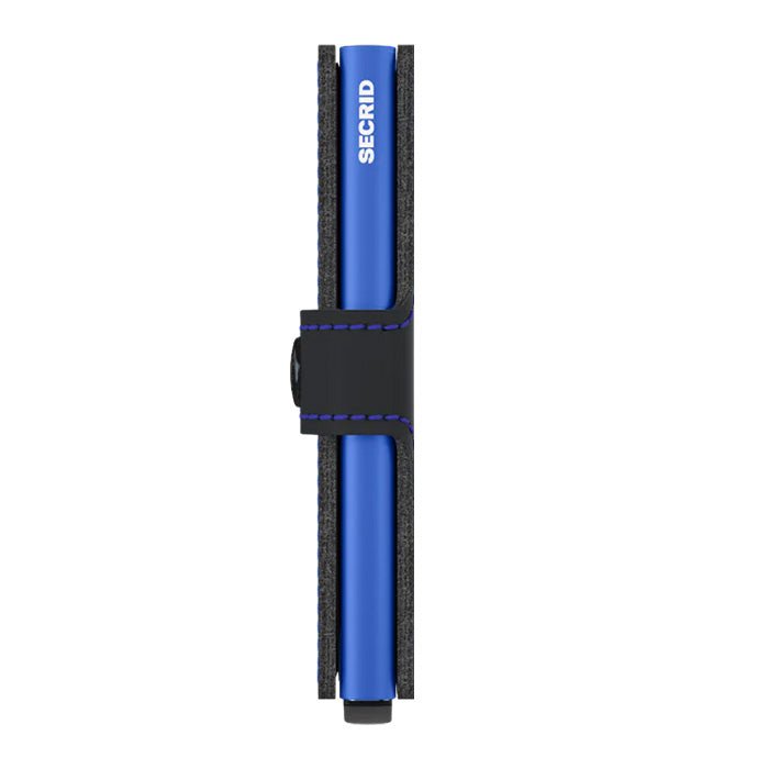 Portefeuille MM Mini Noir Mat - Bleu