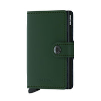 Miniwallet Matte Green - Black