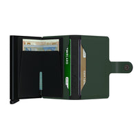 Miniwallet Matte Green - Black