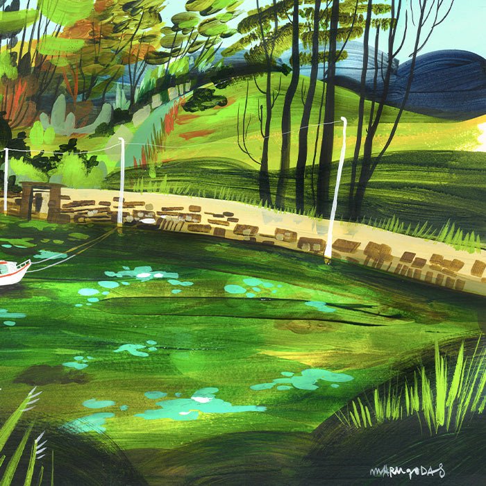 Impression giclée du moulin Aceas
