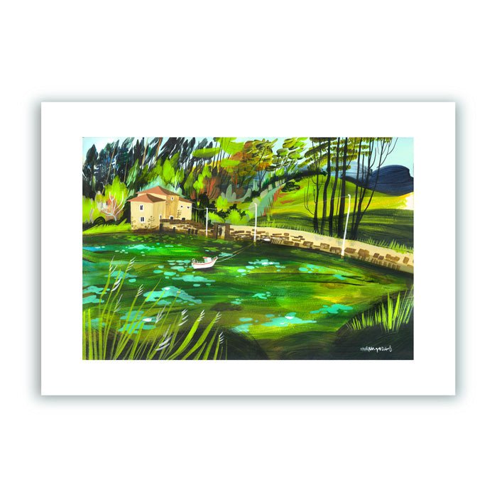 Impression giclée du moulin Aceas