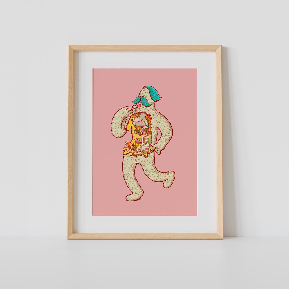 Mustache Giclée Print