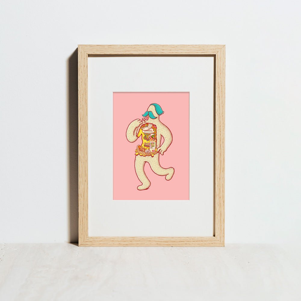 Mustache Giclée Print