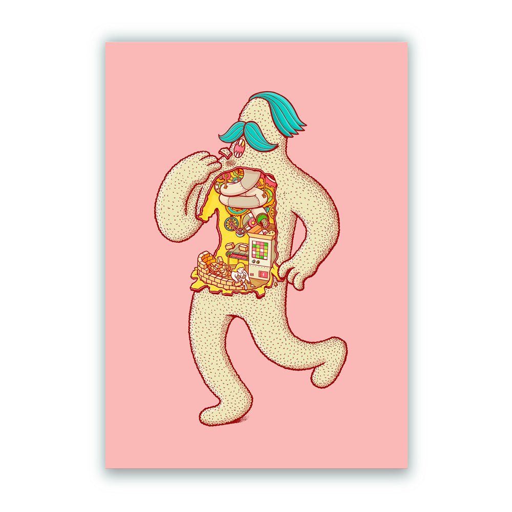 Mustache Giclée Print