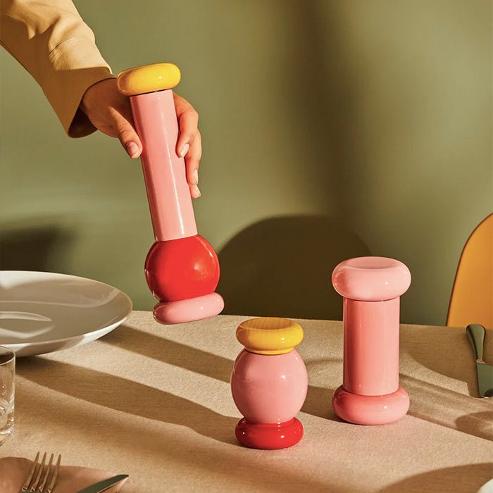 MP0210 Salt Grinder (red, yellow, black)