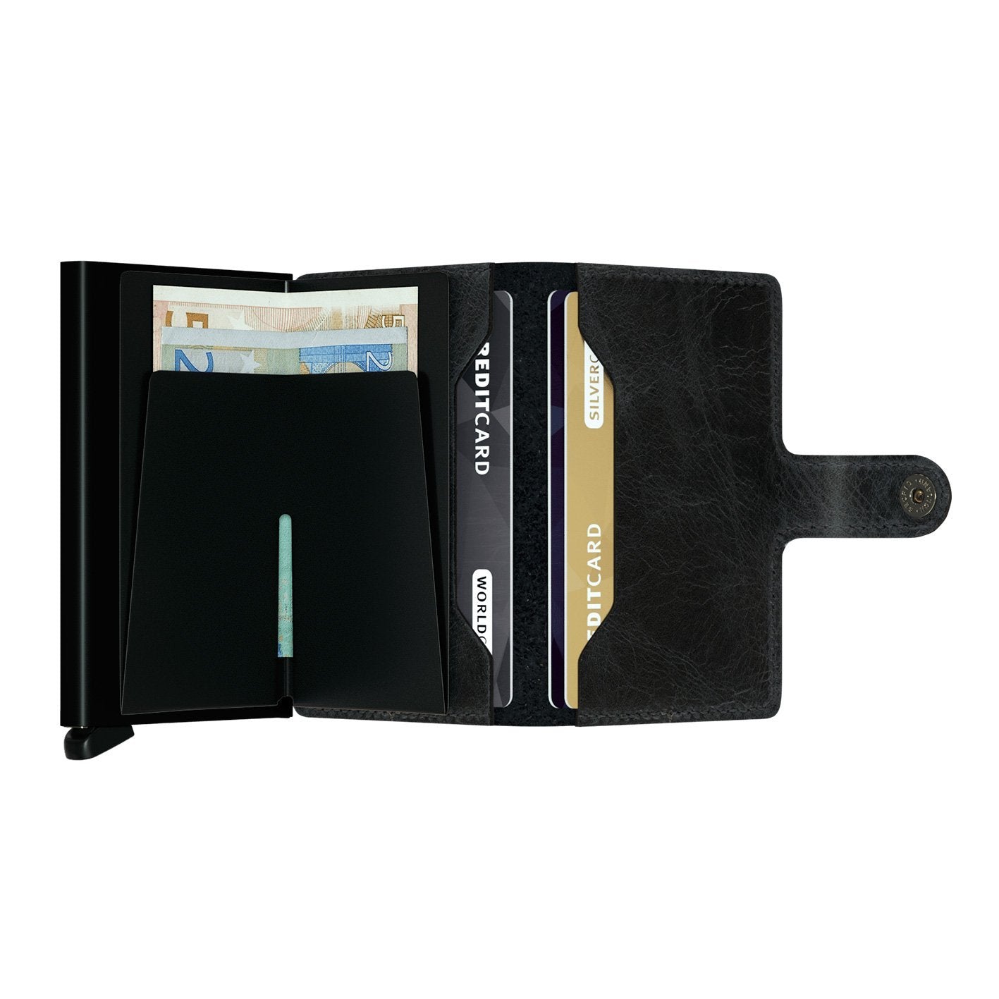 Miniwallet Vintage Black