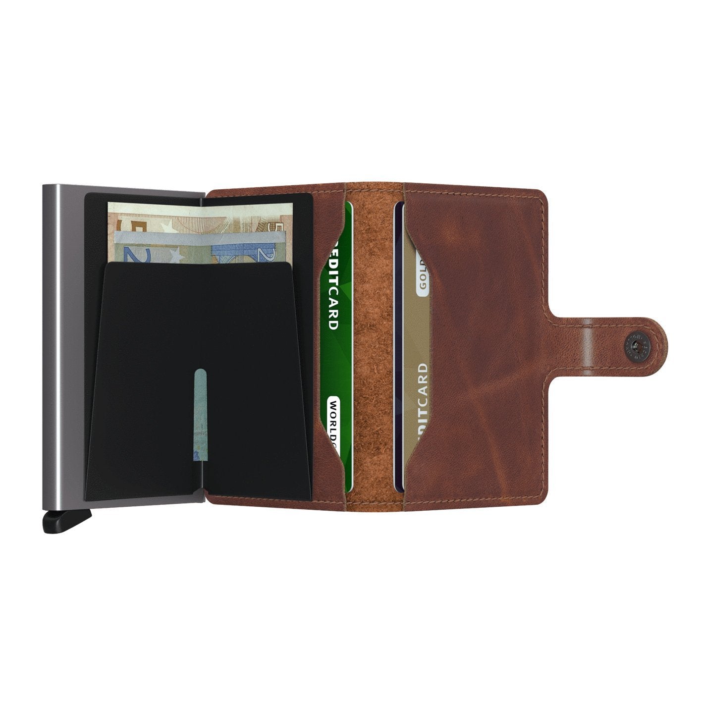 Miniwallet Vintage Brown