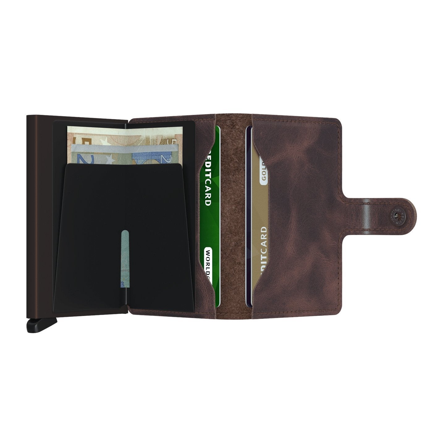 Miniwallet Vintage Chocolate