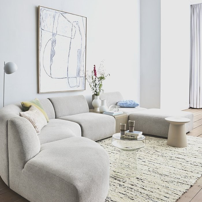 Matt White Vase M