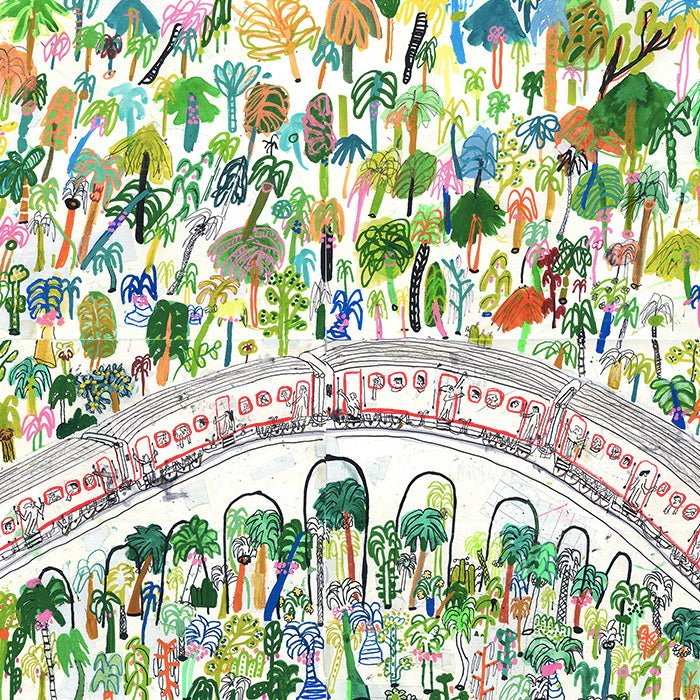 Nine Arch Bridge, Ella, Sri Lanka A3 Giclée Print