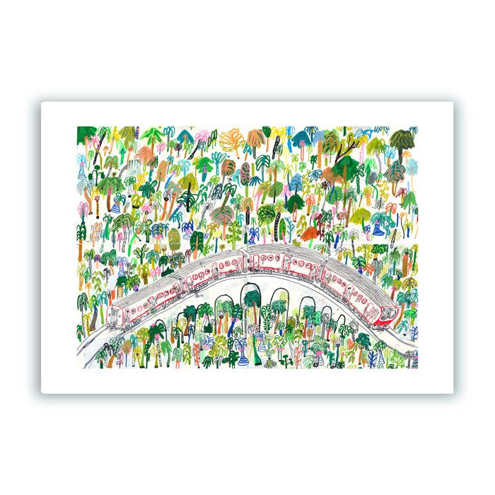 Nine Arch Bridge, Ella, Sri Lanka A3 Giclée Print