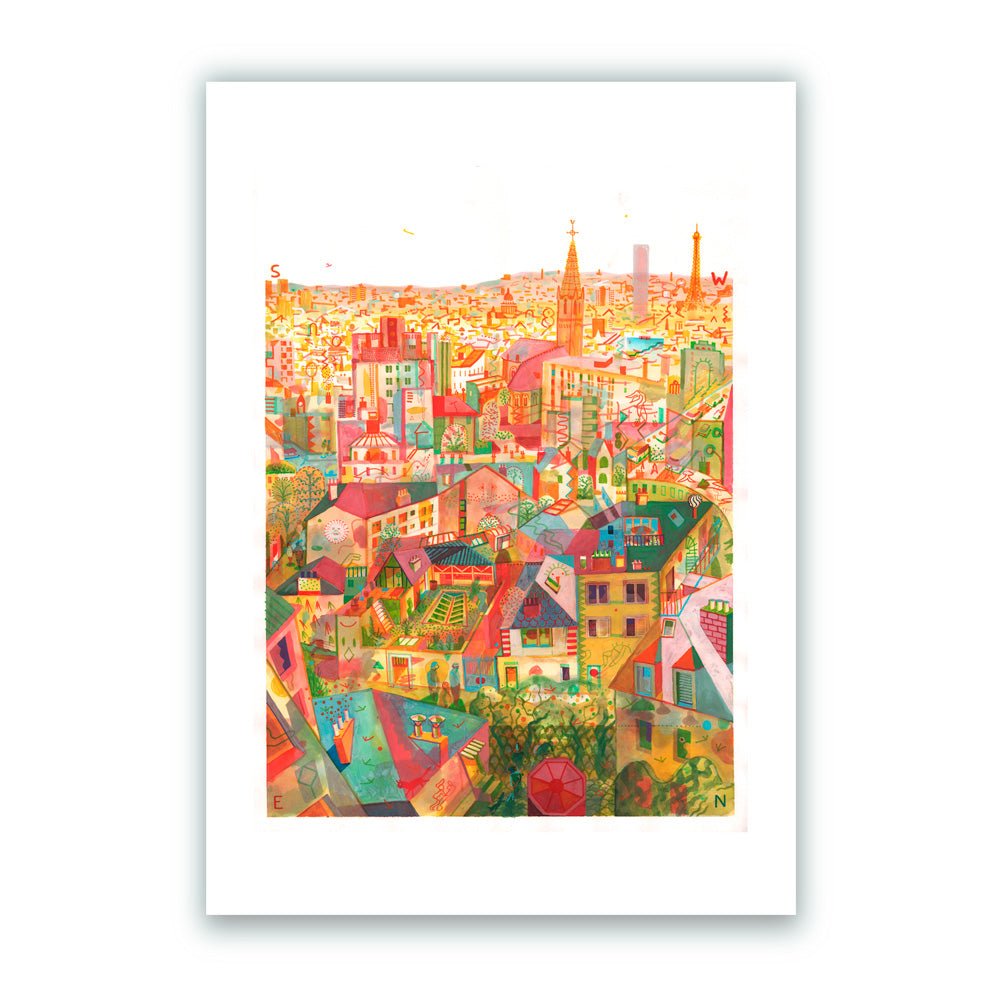 Noon View Giclée Print