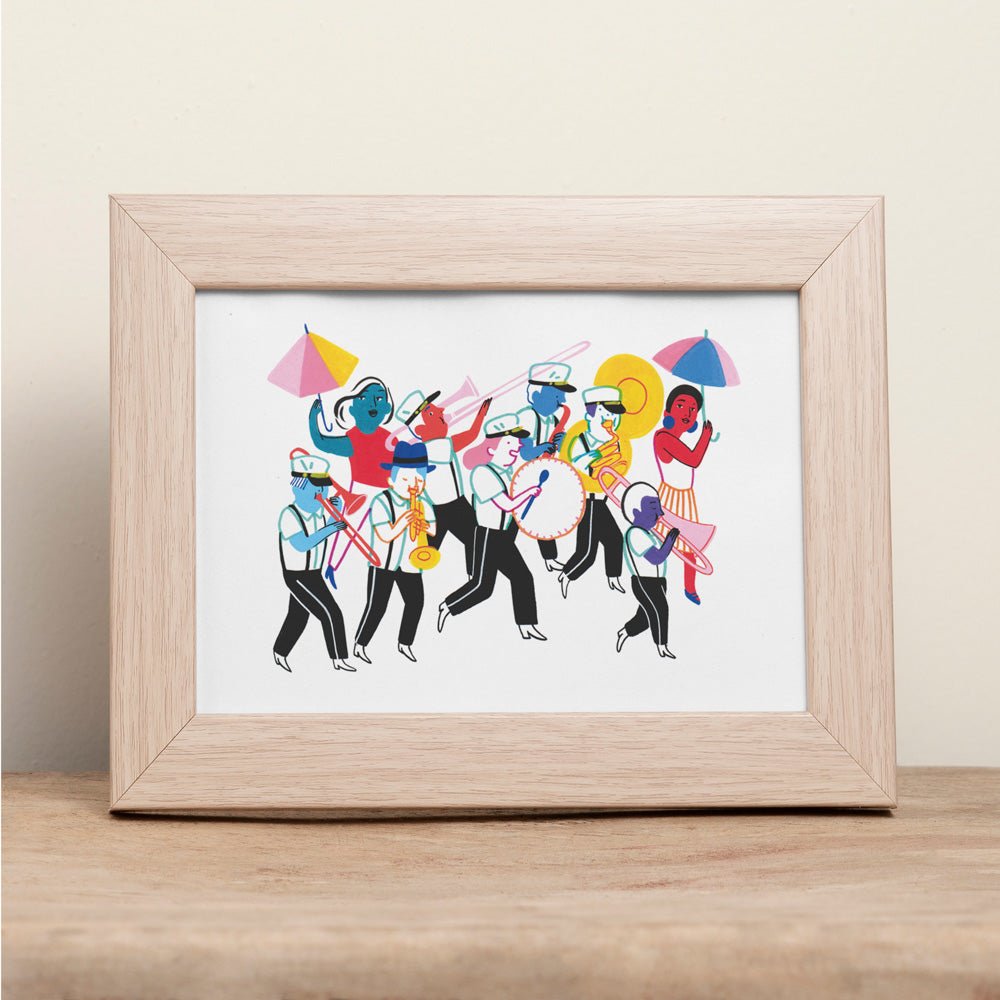 Nouvelle Orleans Giclée Print A5