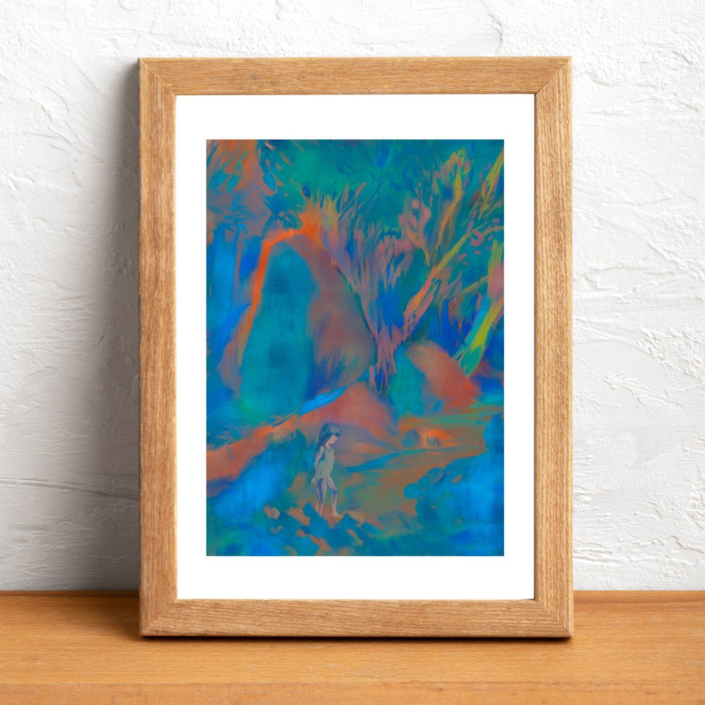 En las Rocas Impresión Giclée