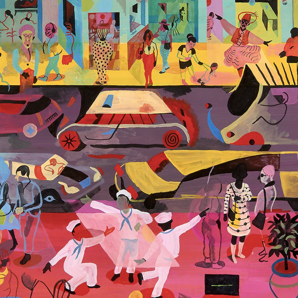 On the Town Giclée Print