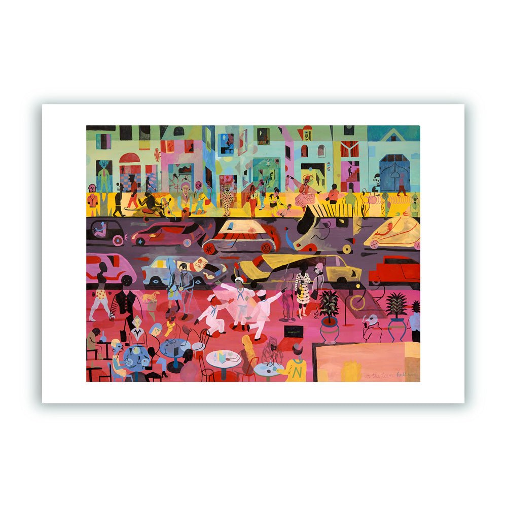 On the Town Giclée Print