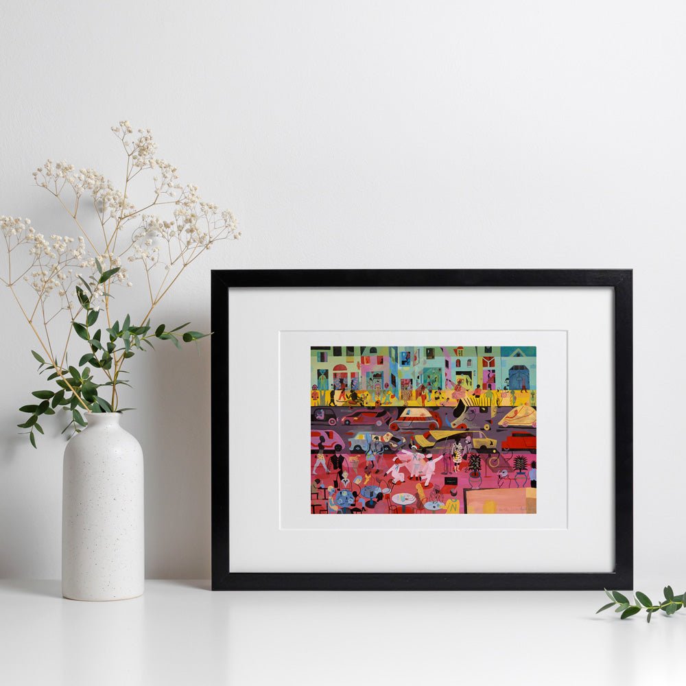 On the Town Giclée Print