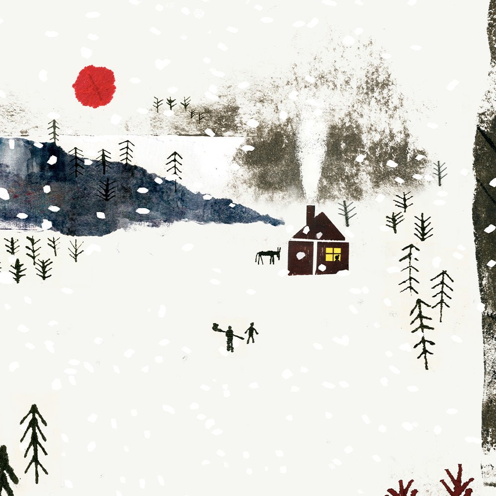 Paisaje Nevado Giclée Print