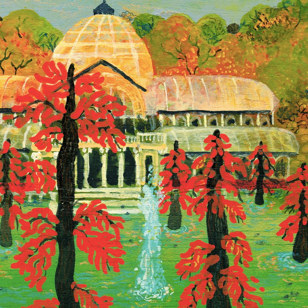 Palacio de Cristal Impresión Giclée A4