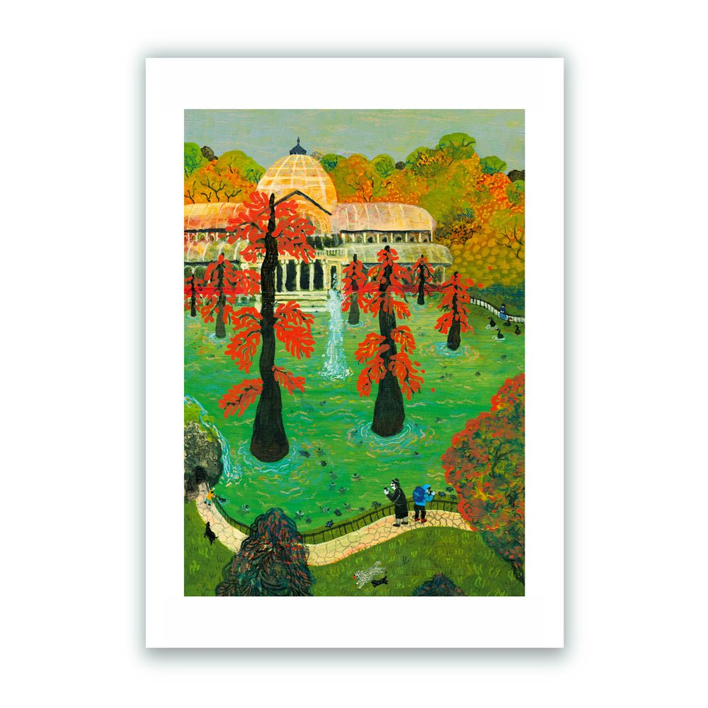 Palacio de Cristal Impresión Giclée A4