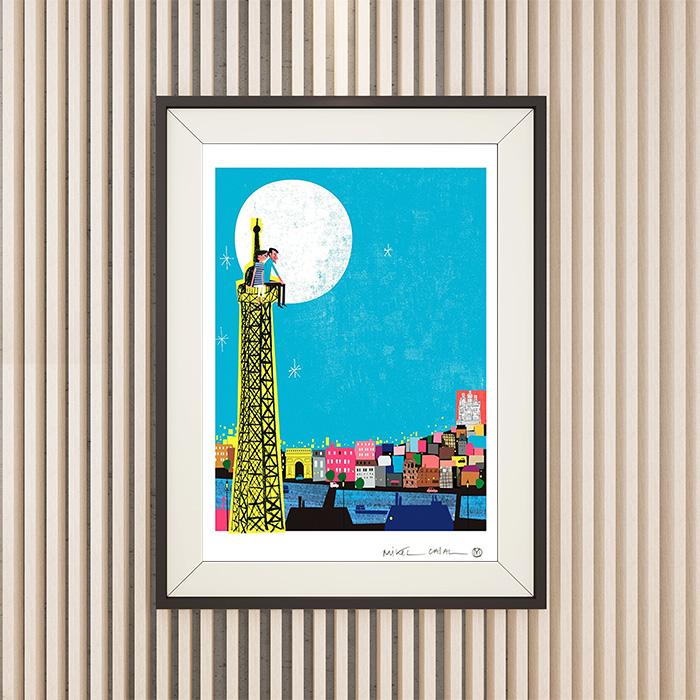 París Impresión Giclée A3