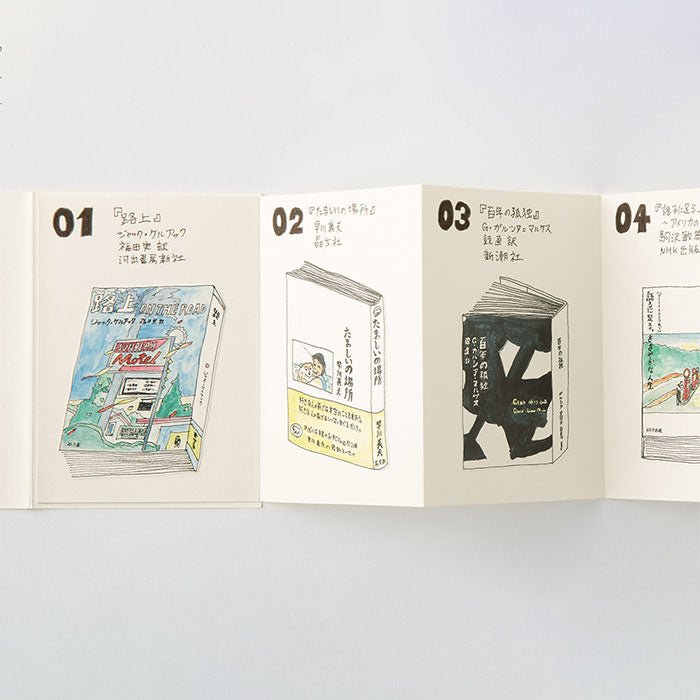 Traveler's Notebook Recambio 018 Papel en Acordeón - Tamaño Pasaporte