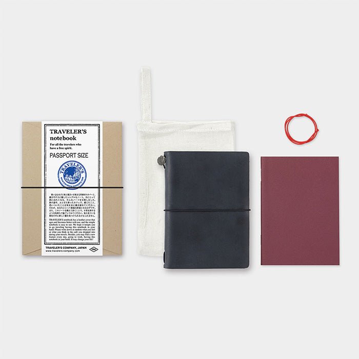TRAVELER'S notebook - Format Passeport Noir
