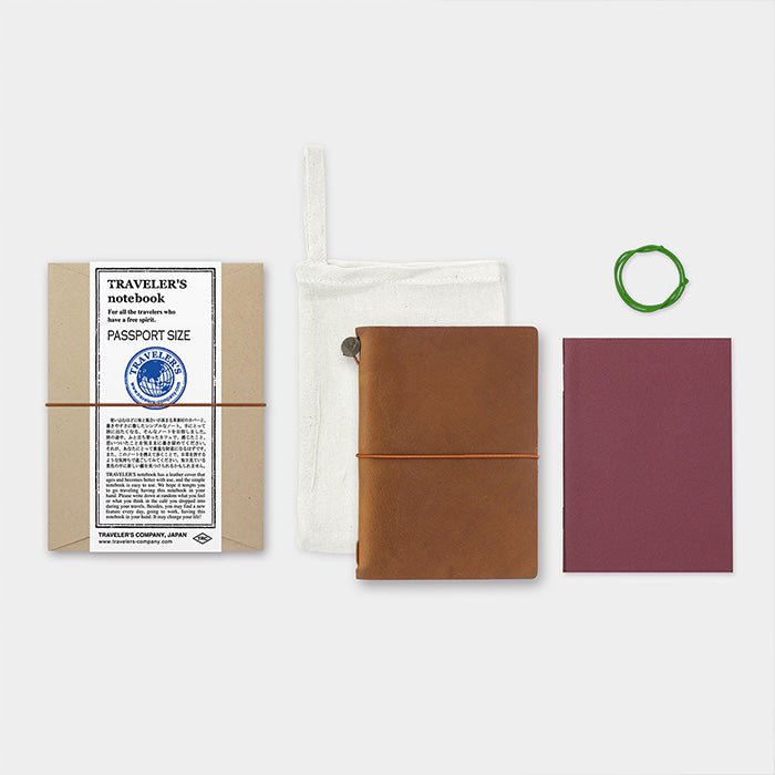 TRAVELER'S notebook - Taille Passeport Camel