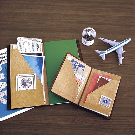 TRAVELER'S notebook Recambio 010 Carpeta Kraft - Tamaño Pasaporte