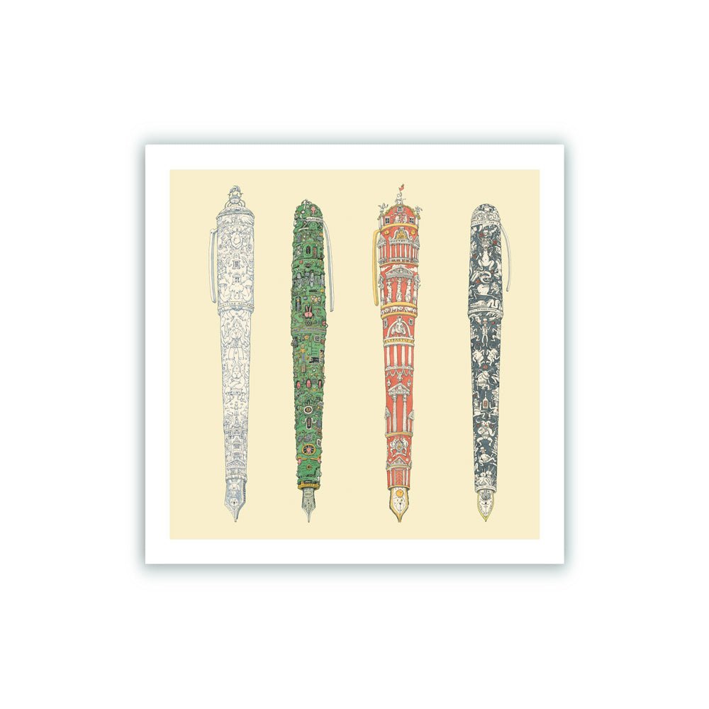 Pen Collector 1 Impresión Giclée