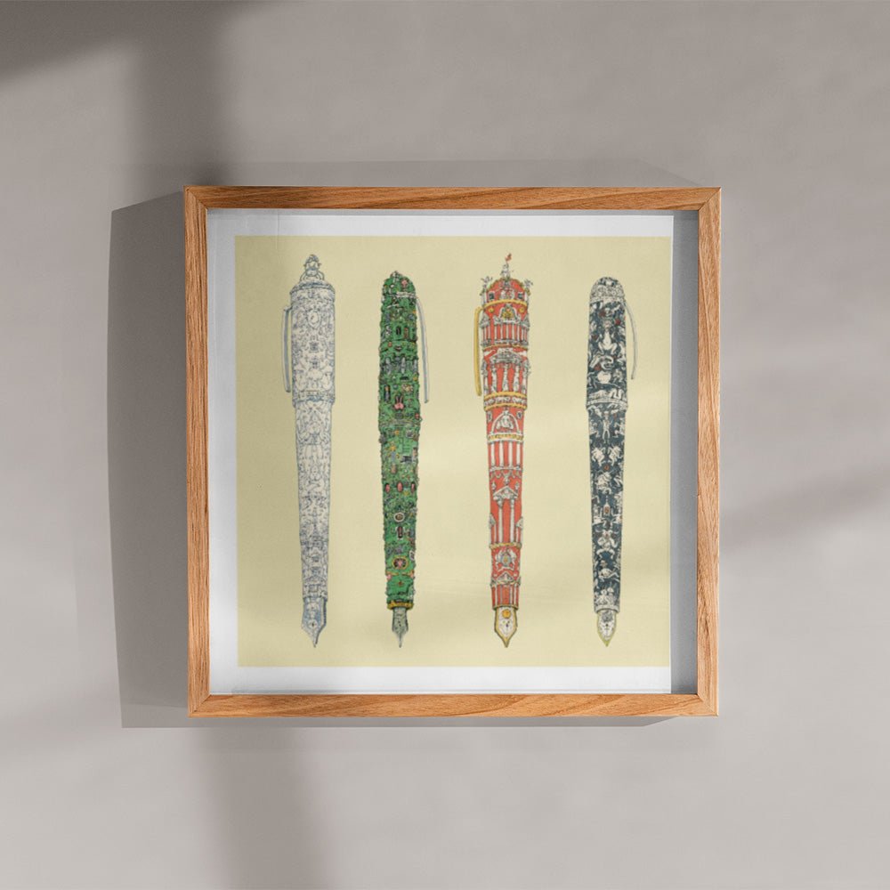 Pen Collector 1 Impresión Giclée
