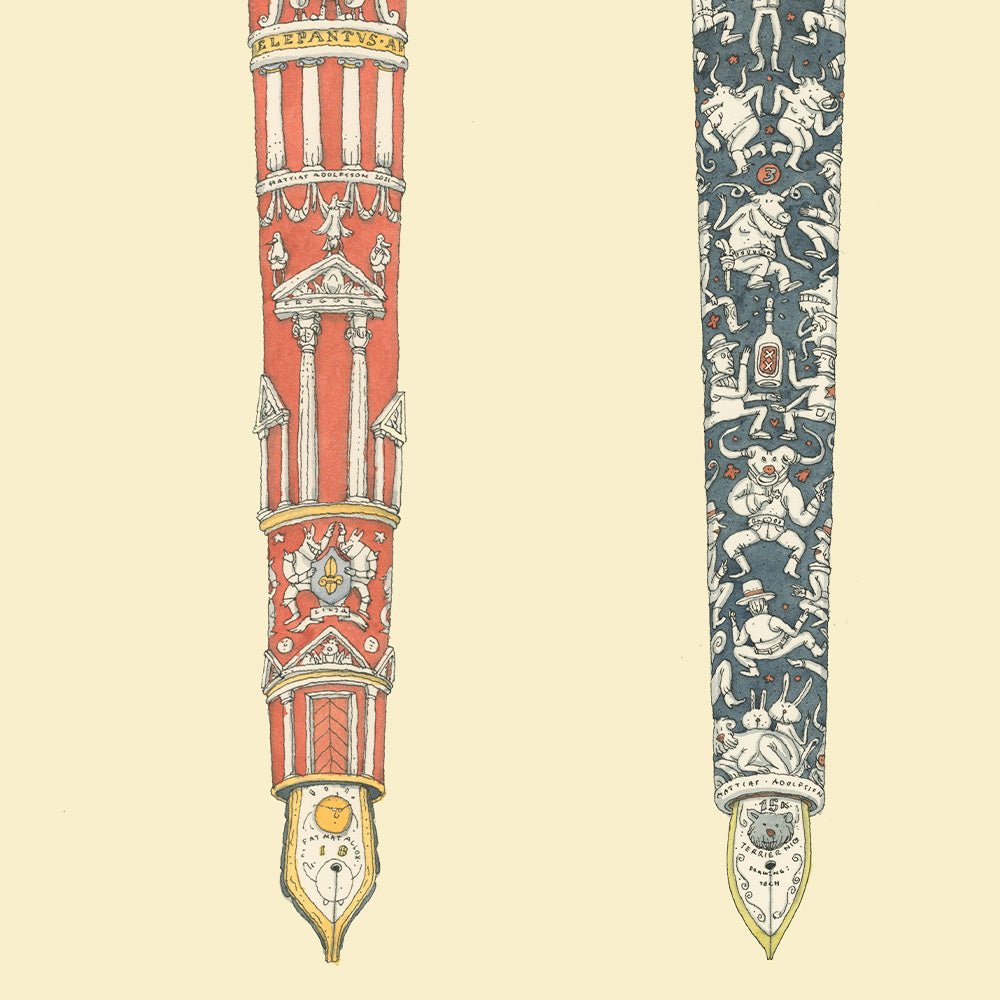 Pen Collector 1 Impresión Giclée