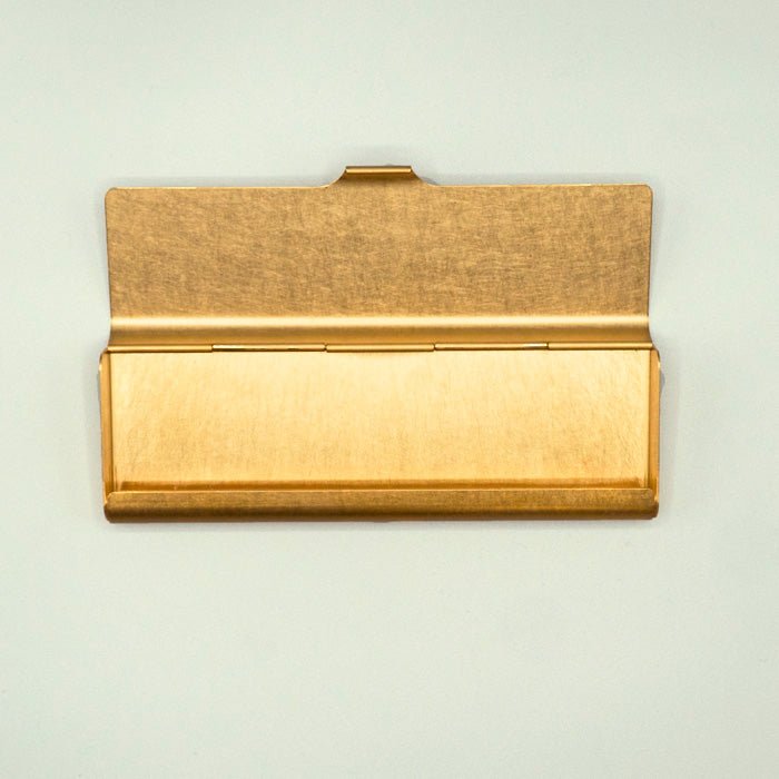 Brass Pen Case Solid