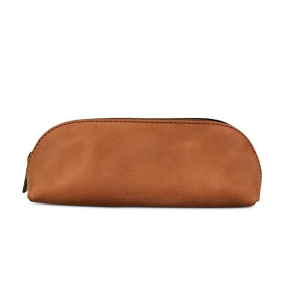 Pencil Case Large Hunter Leather Camel