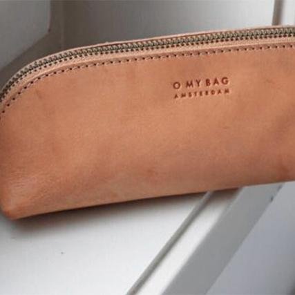 Pencil Case Large Hunter Leather Camel