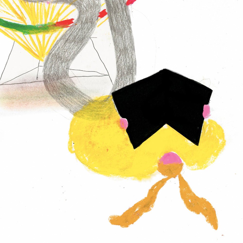 Personaje 1 Leyendo por los Suelos Impresión Giclée