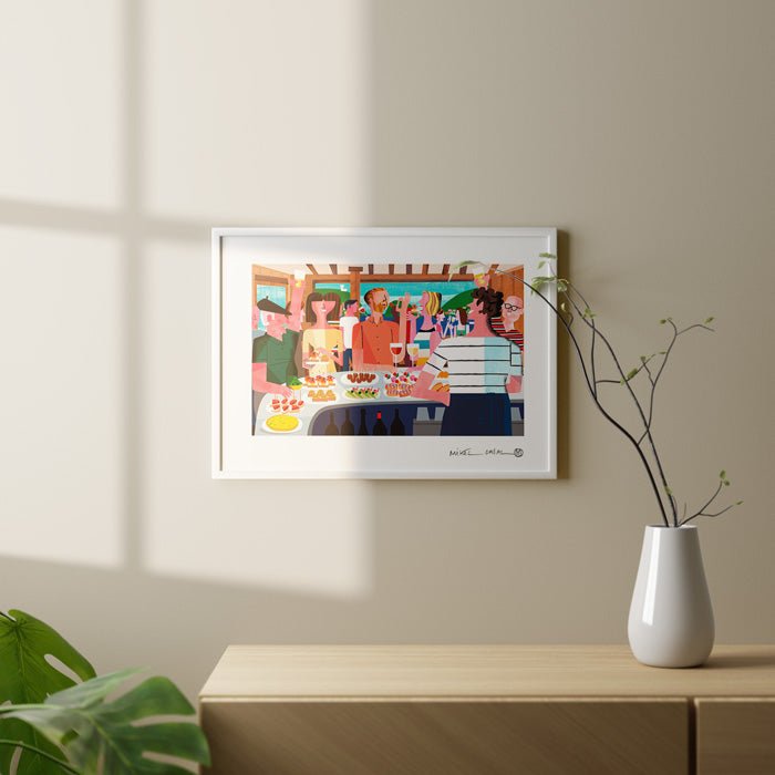 De Pintxos Giclée Print A3