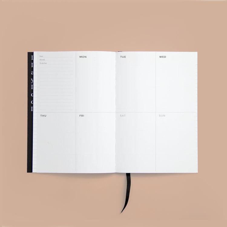 Agenda perpétuel Planifiez votre semaine